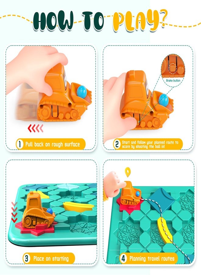 fygurso STEM Board Games for Kid, Puzzle Logical Builder Kids Toys, Preschool Montessori Brain Teasers Birthday for Kids 4-8 Years Old - Image 4